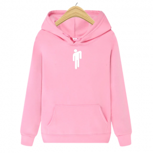 Men's Brand New Casual Outerwear Hip Hop Pink Hoodie 1