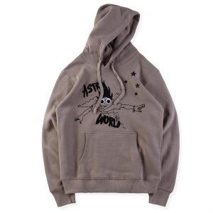 Look-mom-i-can-fly-Khaki-Hoodie-front