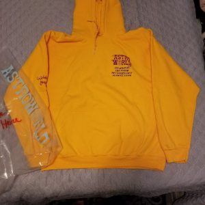 Travis Scott Astroworld WYTB Yellow Hoodie
