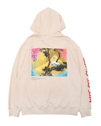 Ghost Hoodie Kanye West Pullover Ivory Hoodies