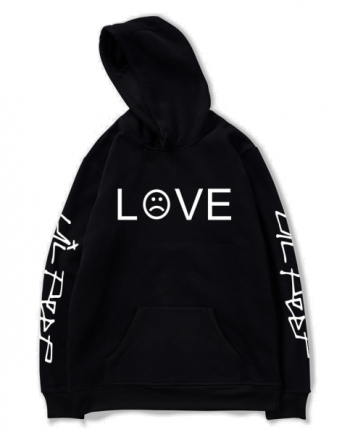 Love Lil Peep Pullover Black Hoodie(front)