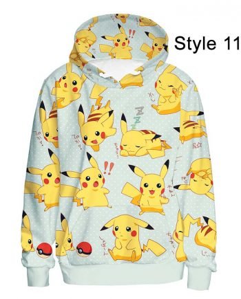 Original Merchandise Pokemon Pullover Pikachu