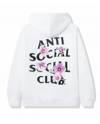 ASSC x Case Study Floral Hoodie - White (Back)