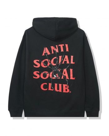 Anti Social Social Club Bitter Hoodie - Black (Back)