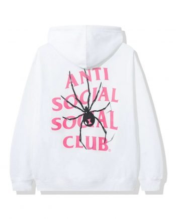 Anti Social Social Club Bitter Hoodie- White (Back)