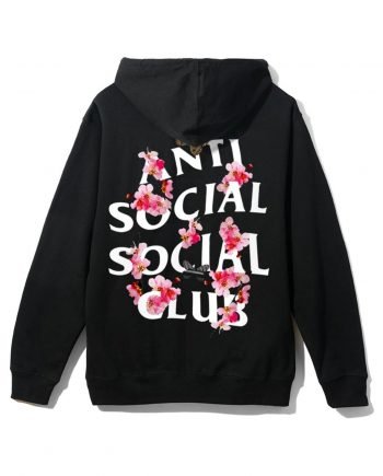 Anti Social Social Club Kkoch Hoodie - Black (Back)