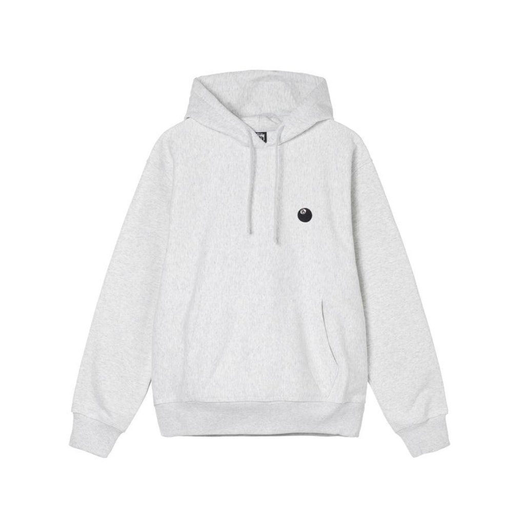 8 B8 Ball Embroidered Hoodie - Grey || Limited Stock