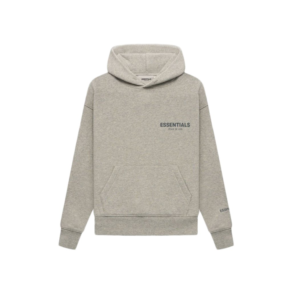 Fear of God Essentials Core Collection Kids Pullover Hoodie - Oatmeal