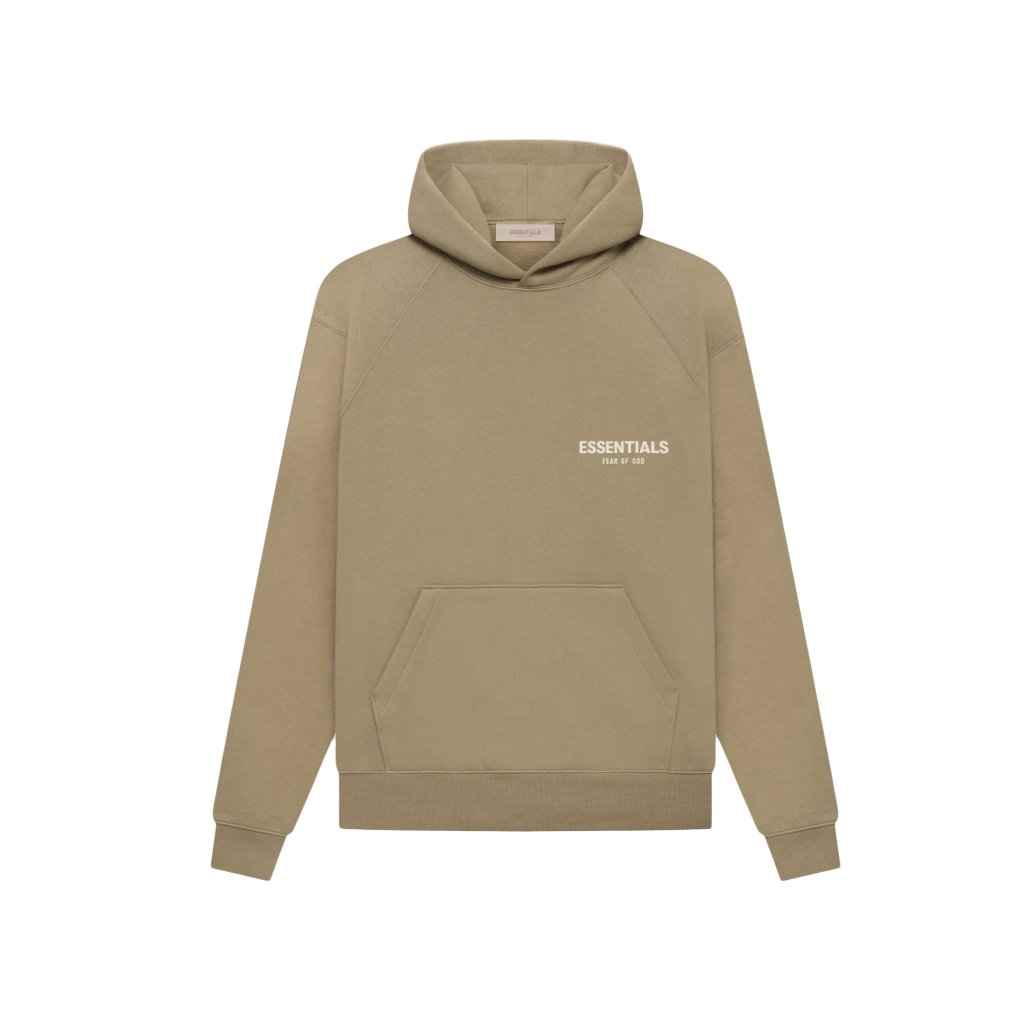 Fear of God Essentials Hoodie - Oak - SS22 || For Sale