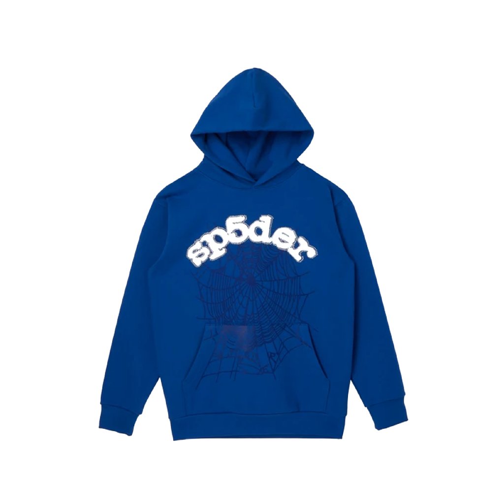 Sp5der Websuit Hoodie Blue Limited Edition Order Now